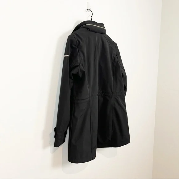 New Dennis Basso Water Resistant Bonded Jacket with Hidden Hood - Picture 8 of 15